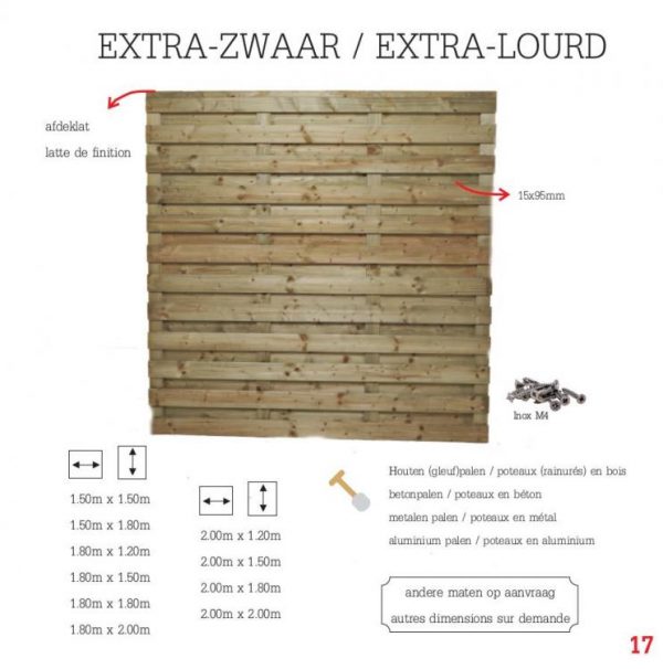 Panneau Extra-Lourd